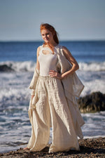Asymmetric Linen Set - Visibleart