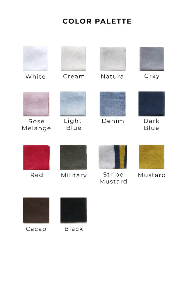 Asymmetric Linen Set - Visibleart